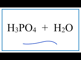 H3po4 H2o Phosphoric Acid Water
