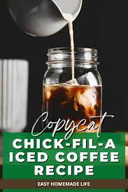 copycat fil a iced coffee recipe