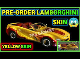 Download, share or upload your own one! Yellow Lamborghini Skin Free Fire Full Details Prg Gamers Youtube