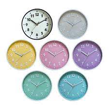 Candy Color Silent For Time Clocks Joom