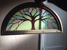 Stained Glass Front Door Insert By