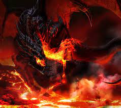 dragon fantasy fire flame
