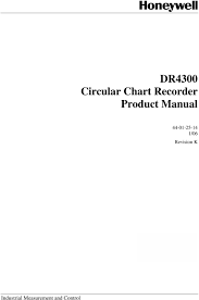 Dr4300 Circular Chart Recorder Product Manual Pdf