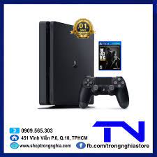 Máy PS4 Slim 1 TB và đĩa game The Last Of Us 2 - Hàng chính hãng Sony