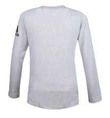 Details About Adidas Men Atc Long Sleeve Jersey Light Gray Football Training T Shirt Aj4796