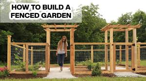 enclosed garden build plans