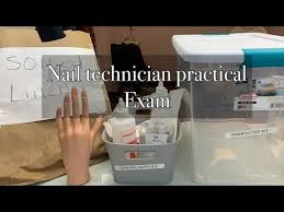 nail technician practical exam