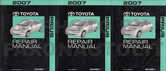 2007 toyota prius repair manual