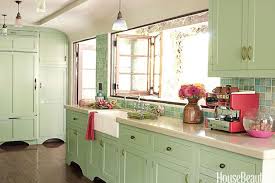 home decor green kitchen cabinets