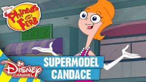 PHINEAS & FERB - Clip: Supermodel Candace | Disney Channel - YouTube