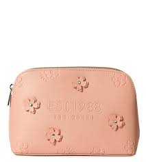 ted baker pink fl makeup bag