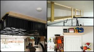 incredible diy garage ceiling storage