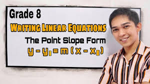 Writing Linear Equation The Point