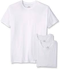 Amazon Com Hanes Mens 3 Pack Crew Neck T Shirt Clothing