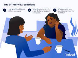 to ask at the end of an interview