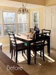 To Paint A Dining Table And Chairs