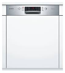 For models that have a clock display. Bosch Smi46ms03e Serie 4 Built In Dishwasher 60 Cm Stainless Steel Front 14 Place Settings Vieffetrade