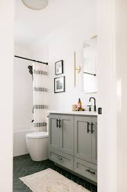 Gray Bathroom Ideas Go Glam With