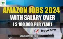 Amazon Jobs for International Applicants 2024 (Salary $100,000)
