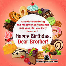 birthday wishes for brother greetings