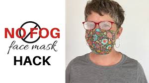 no fog face mask simple hack that