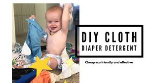 diy cloth diaper detergent you