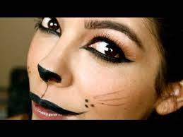 easy halloween makeup tutorial kitty