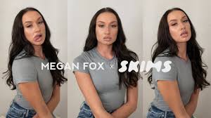 megan fox x skims recreating her