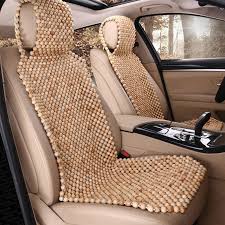 Teak Wooden Bead Car Seat Cover