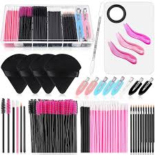 disposable makeup applicators kit with