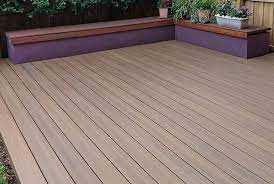 Outdoor Deck With Composite Decking