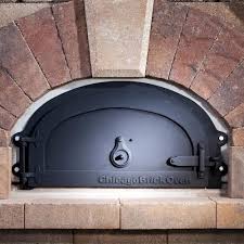 Begin laying brick between the angle iron, using the bend in the metal as support on each end of the brick. Chicago Brick Oven Cbo 750 Built In Wood Fired Residential Outdoor Pizza Oven Diy Kit Cbo O Kit 750 Bbqguys