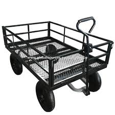 Wagon Cart Garden Cart Heavy Duty Steel