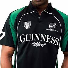 irish shirt guinness black green