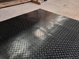 chequer plate rubber matting roll