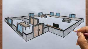 how to draw a house layout floor plan