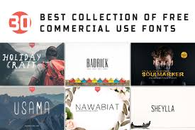 30 best free commercial use fonts for 2023