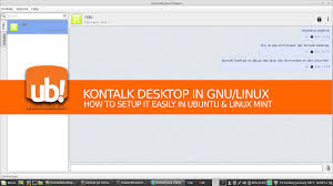 Become a supporter of facebook messenger app for linux and similar chat & messenging via a monthly donation of. Setup Kontalk Desktop Client In Ubuntu Linux Mint