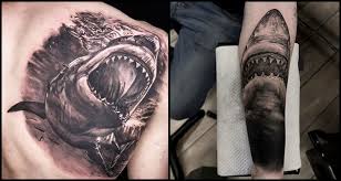 wonderful shark tattoo ideas with meaning