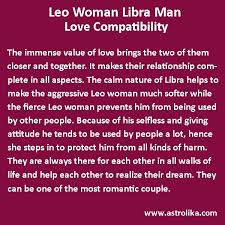 Leo Woman Libra Man Love Compatibility At Astrolika Com