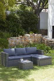 Homebase Rattan Corner Sofa Garden