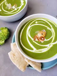 garlicky spinach broccoli soup naive