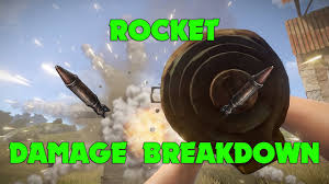 Rust Rocket Damage Breakdown
