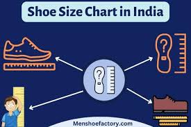 shoe size chart in india updated