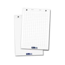 Flip Chart Paper Pad White Squared 60x85cm Torres Office Supplies
