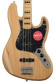 These jazz bass musicians were chosen for their impact & influence within the genre, versatility and the innovative & technical qualities of their playing of the instrument. Squier Classic Vibe 70s Jazz Bass Natural Sweetwater