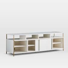 It also works as a small modern media modern brown (731): White Lacquer Media Console Shop The World S Largest Collection Of Fashion Shopstyle