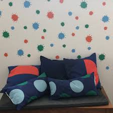 Paint Splat Wall Stickers Removable