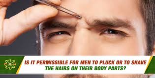 to shave the hairs on their body parts