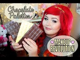 makeup revolution chocolate palettes